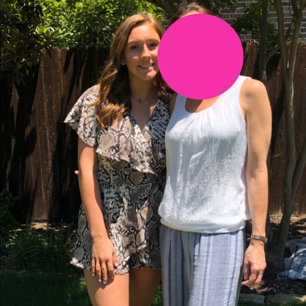 SNAKE SKIN WRAP DRESS/ROMPER!!